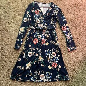 NWT Floral Long Sleeve Dress